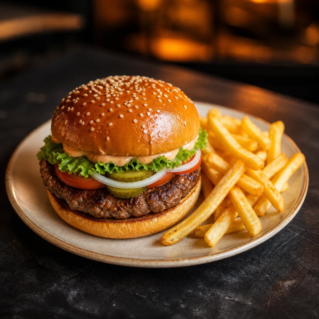 Klasik Burger Menü