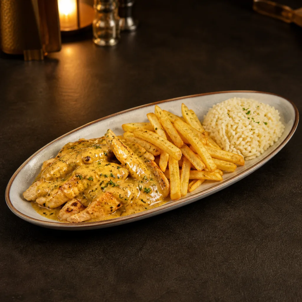 Cafe de Paris Soslu Gondol Tabağı