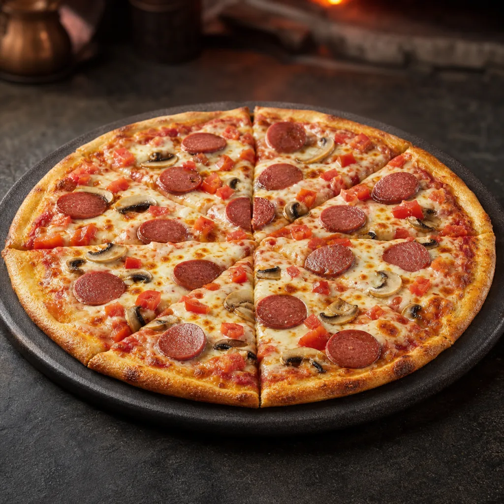 Sosisli Pizza