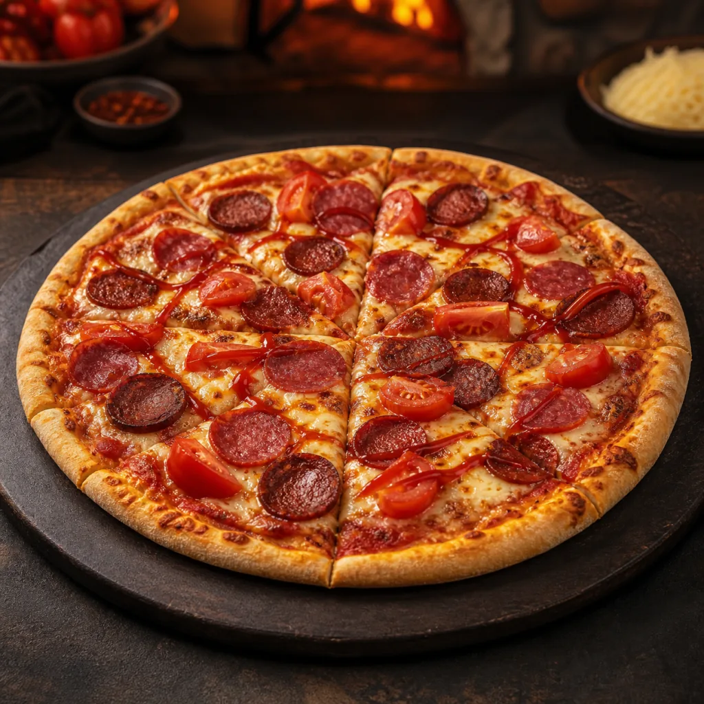 Süper Üçlü Pizza