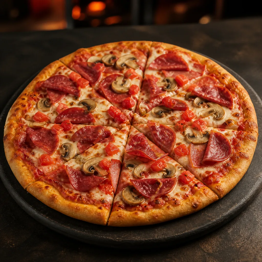 Salamlı Pizza