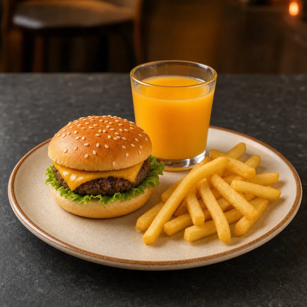 Çocuk Burger Menü
