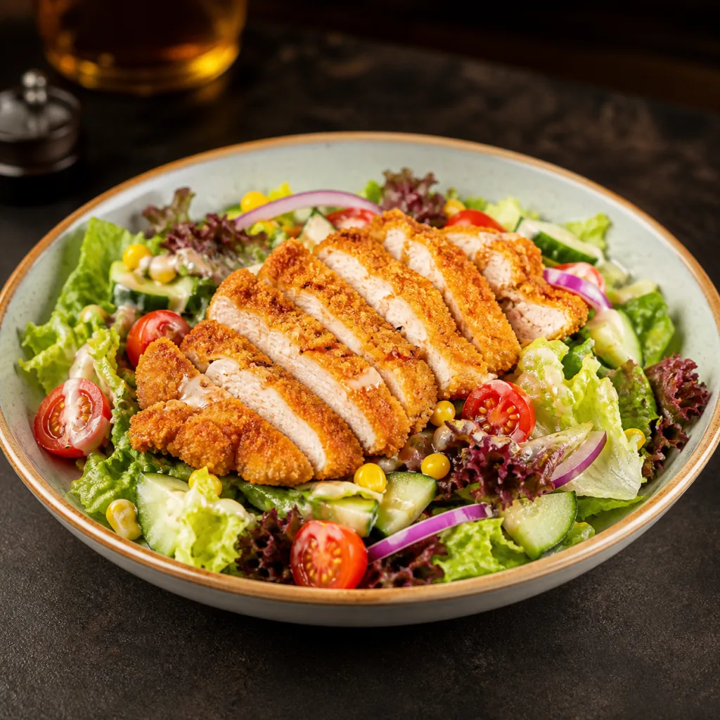 Çıtır Tavuk Salata