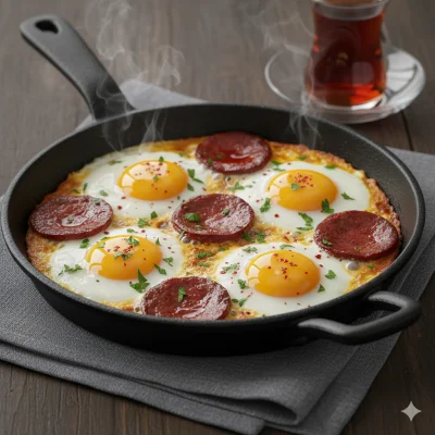 Sucuklu Yumurta