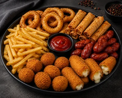 Aperatif Kızartma Tabağı